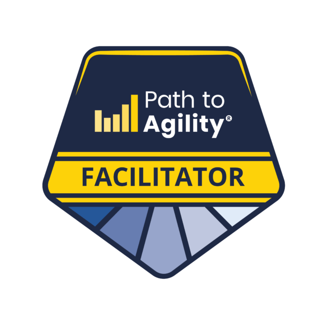 Path to Agility Facilitator certification badge