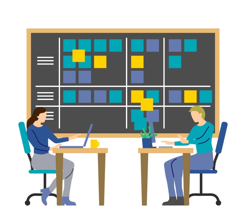 Agile Frameworks Illustration