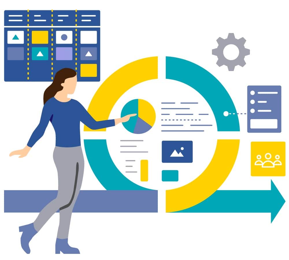Agile Methodology Principles Illustration